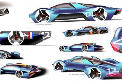 2015 Alpine Gran Turismo Sketches 2