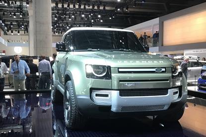 Frankfurt 2019 New Defender front