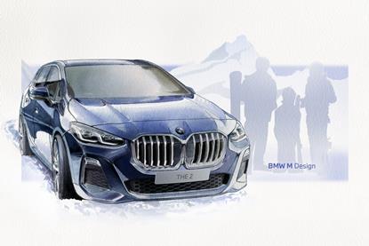 BMW 2 Series Active Tourer sketch HERO