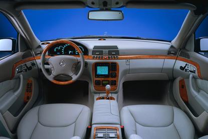 Mercedes S-Class W220_interior