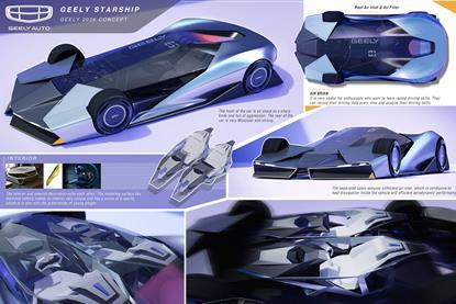 China Awards 2022 Exterior Design and Geely Brief winner: Luo Zhenyu – Nanjing University of Science and Technology2022-09-20 at 15.01.26