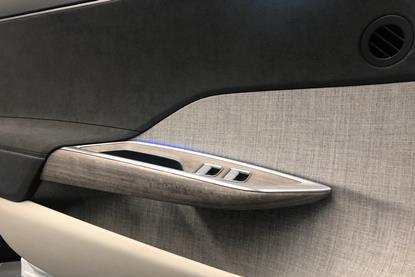 Lucid Air interior door Laura B