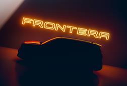 New Opel Frontera teaser side profile